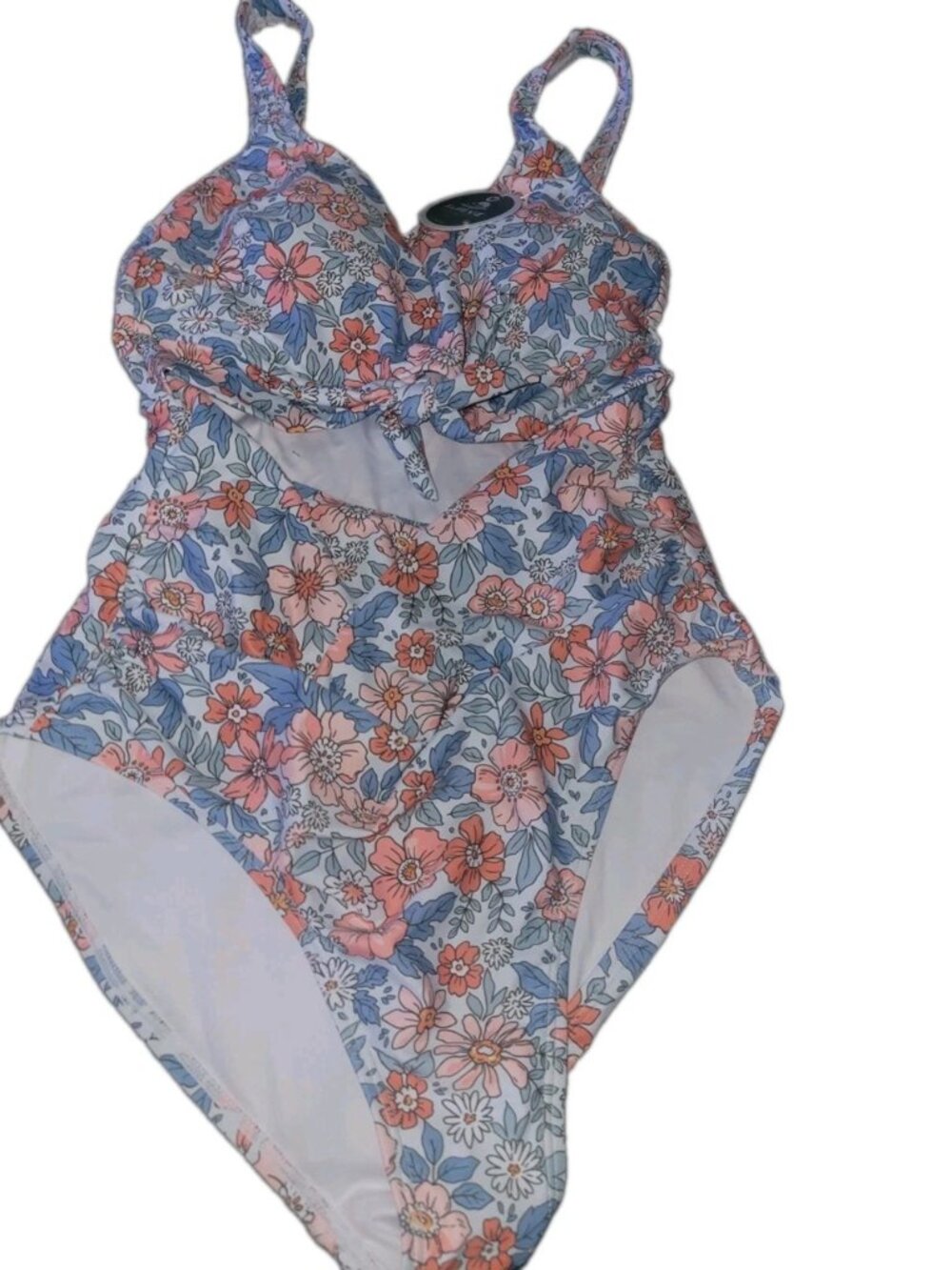 Eomenie Floral One Piece Swimsuit Women